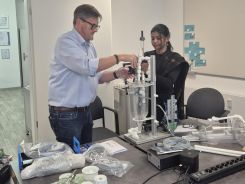 Besuch aus Indien und der Robert-Mayer-Schule