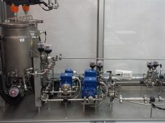 Test stand - cleanability tests