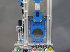 Pneumatische Schieberarmatur